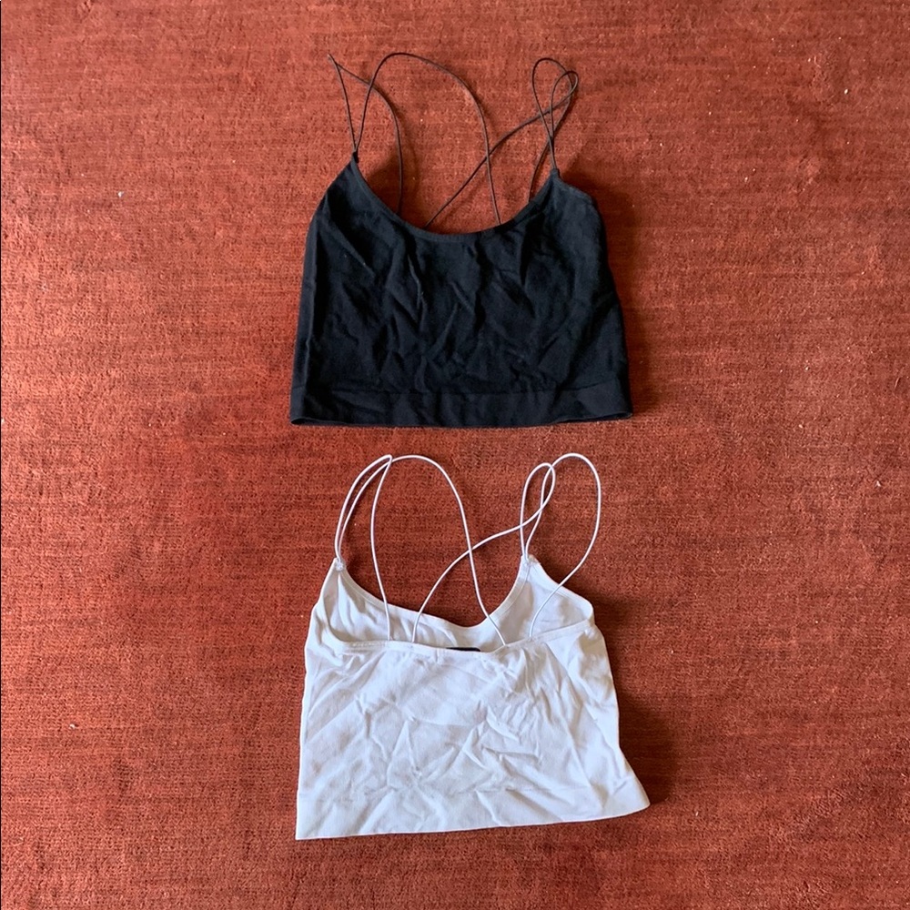 Stylish Black and White Women's Tops